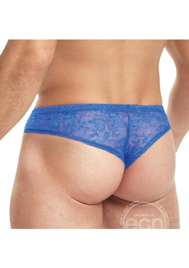 Lace King Lace Bikini Blue - Image 3