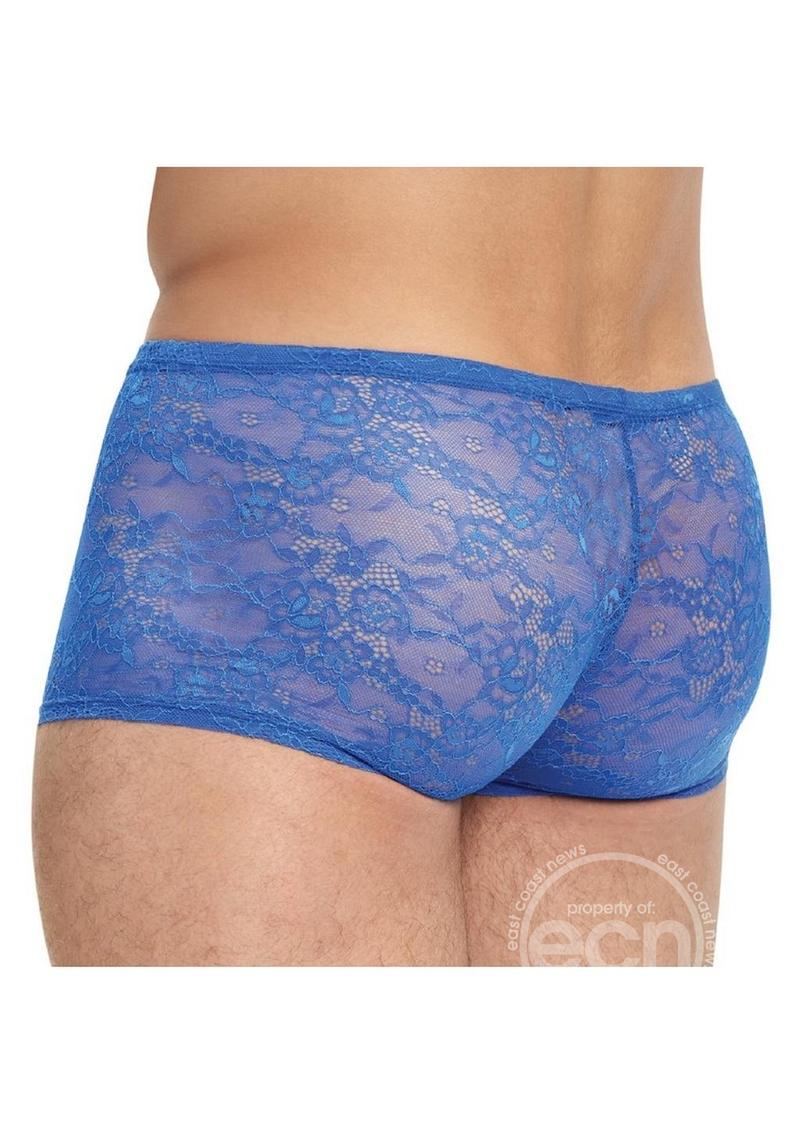 Lace King Lace Boxers Blue - Image 3