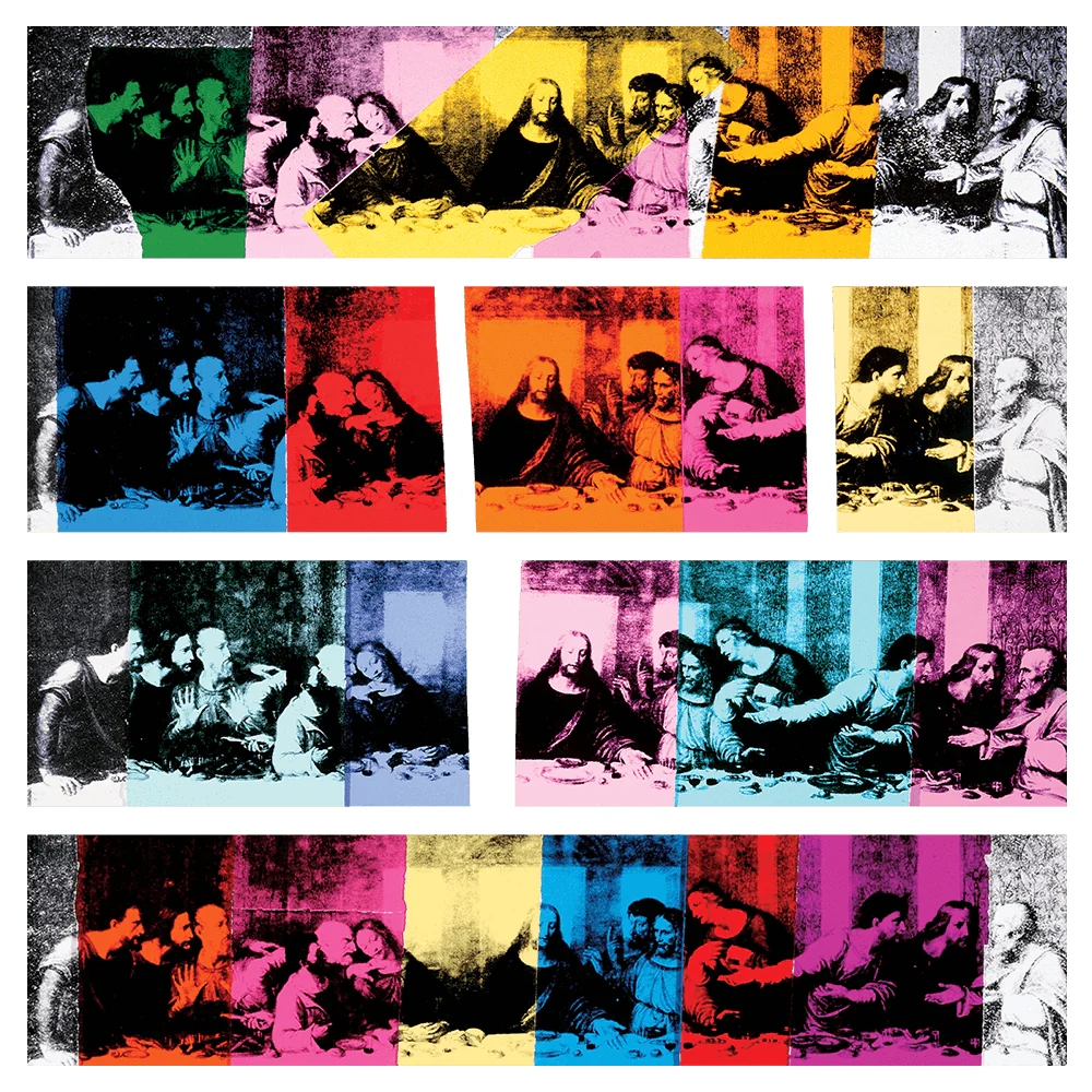 Last Suppers By Andy Warhol - Sheet of 7 Kiss-Cut Stickers - Image 3