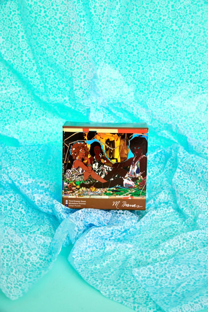 Le Dejeuner Jigsaw Puzzle by Mickalene Thomas x Third Drawer Down - Image 4
