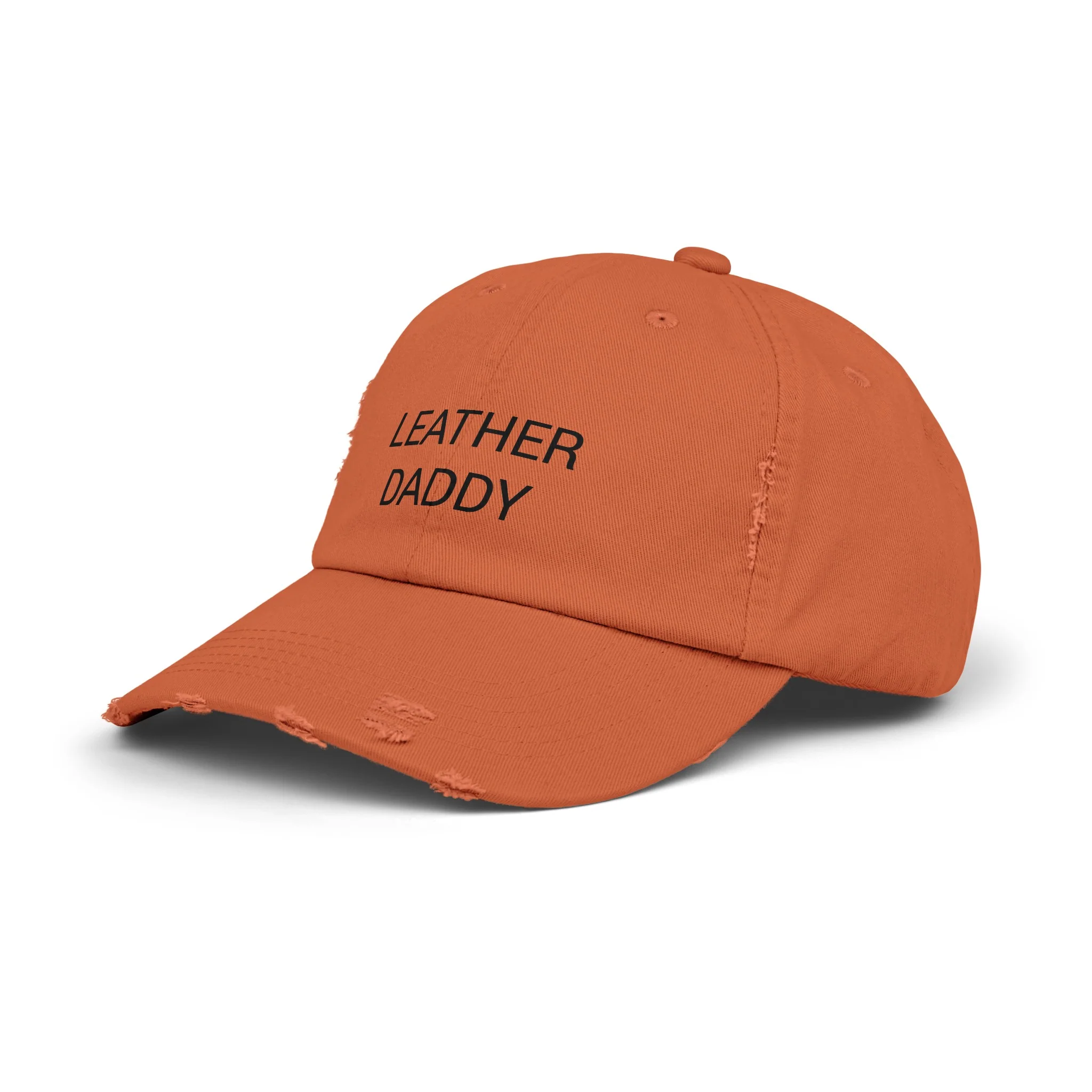 LEATHER DADDY Distressed Cap in 6 colors - Image 11