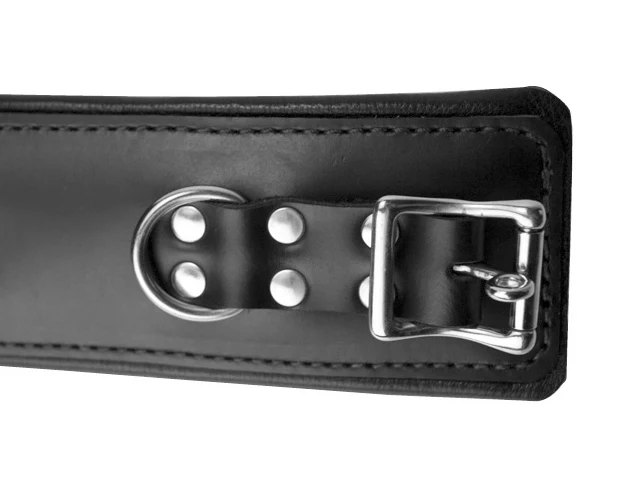 Leather Padded Premium Locking Wrist Restraints - Image 3