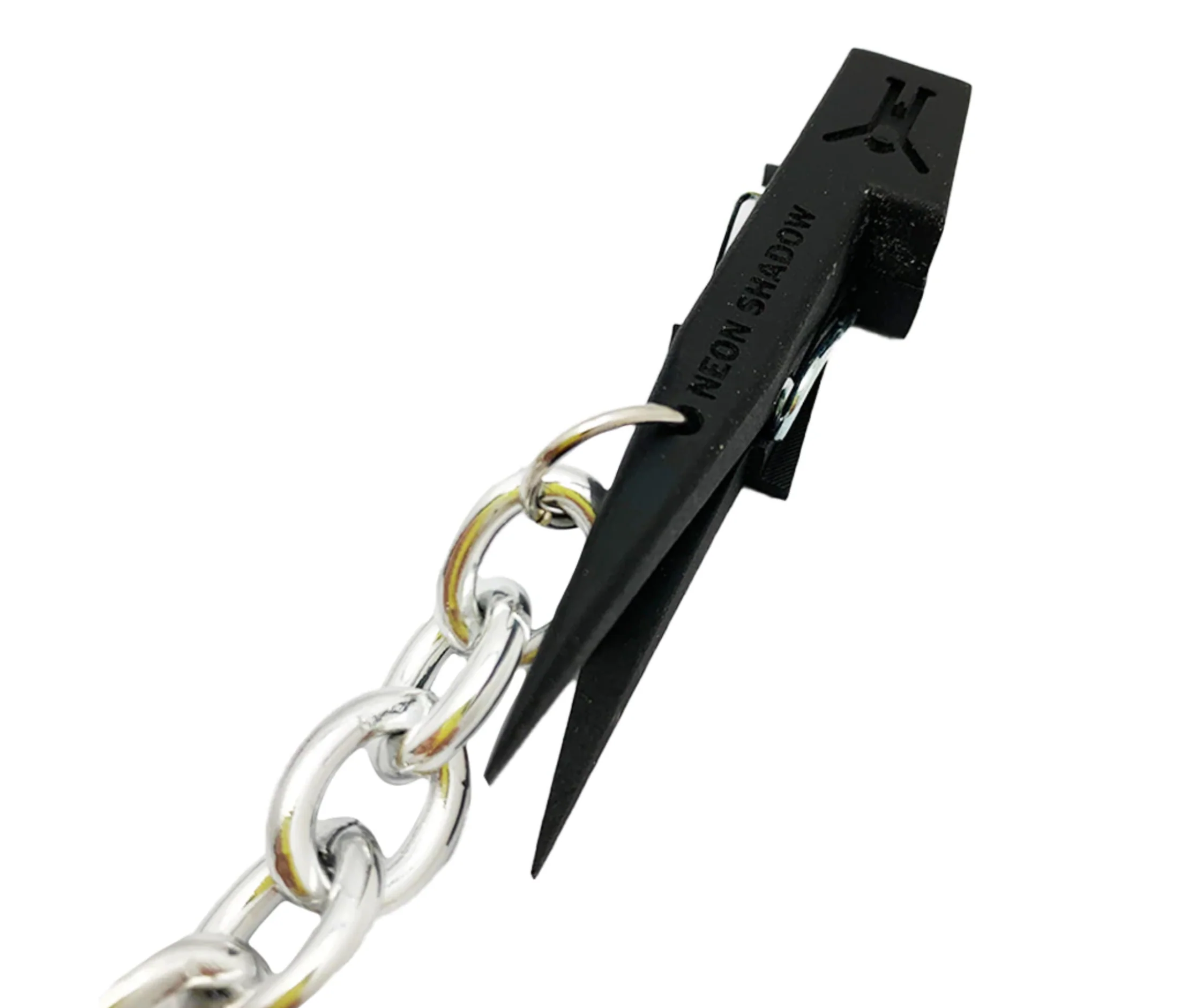BLACK LIGHTNING CLIP CHAIN by Walter Van Beirendonck SS22 - Image 3