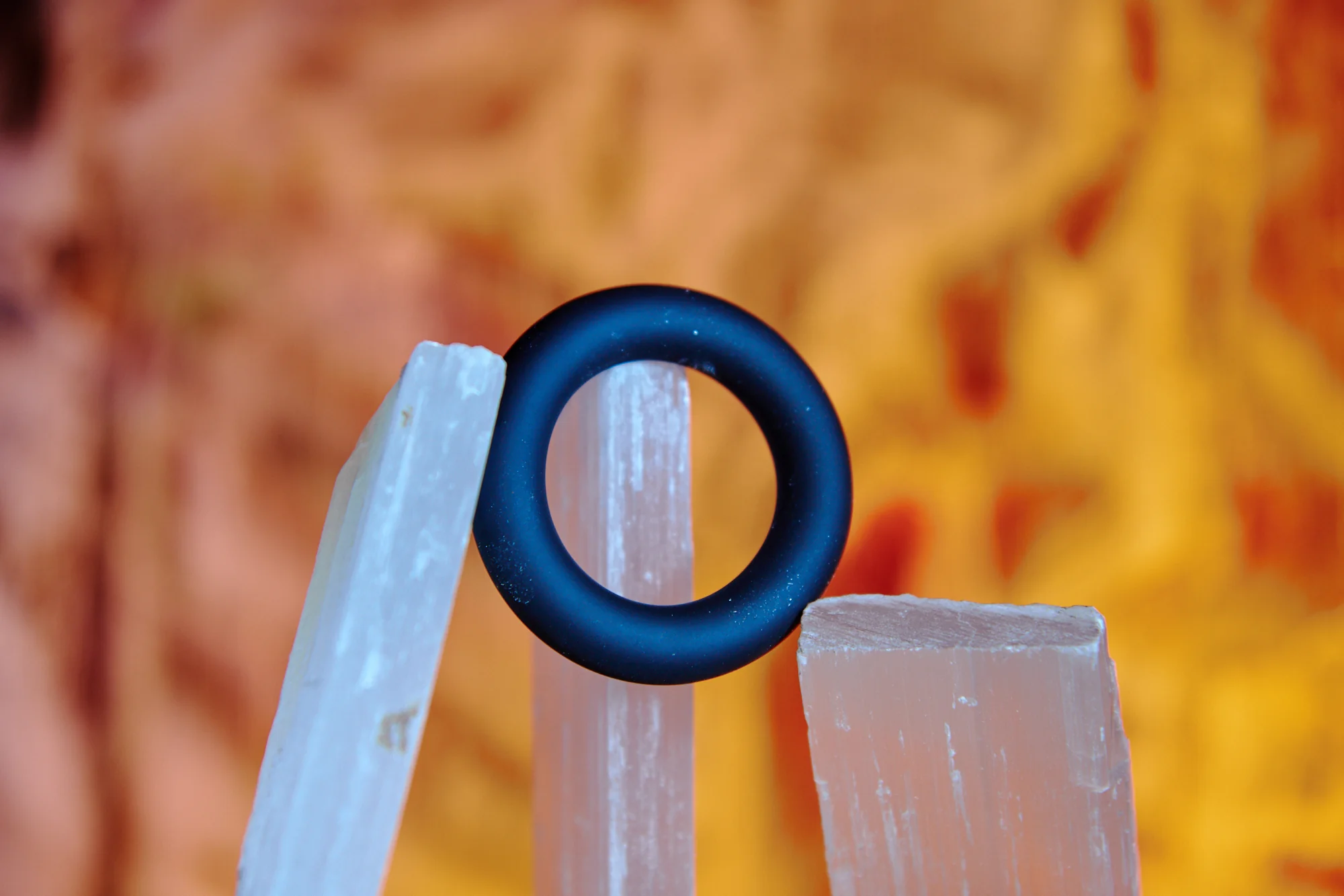 Link Up Ultra-Soft Verge Cock Ring - Black - Image 4