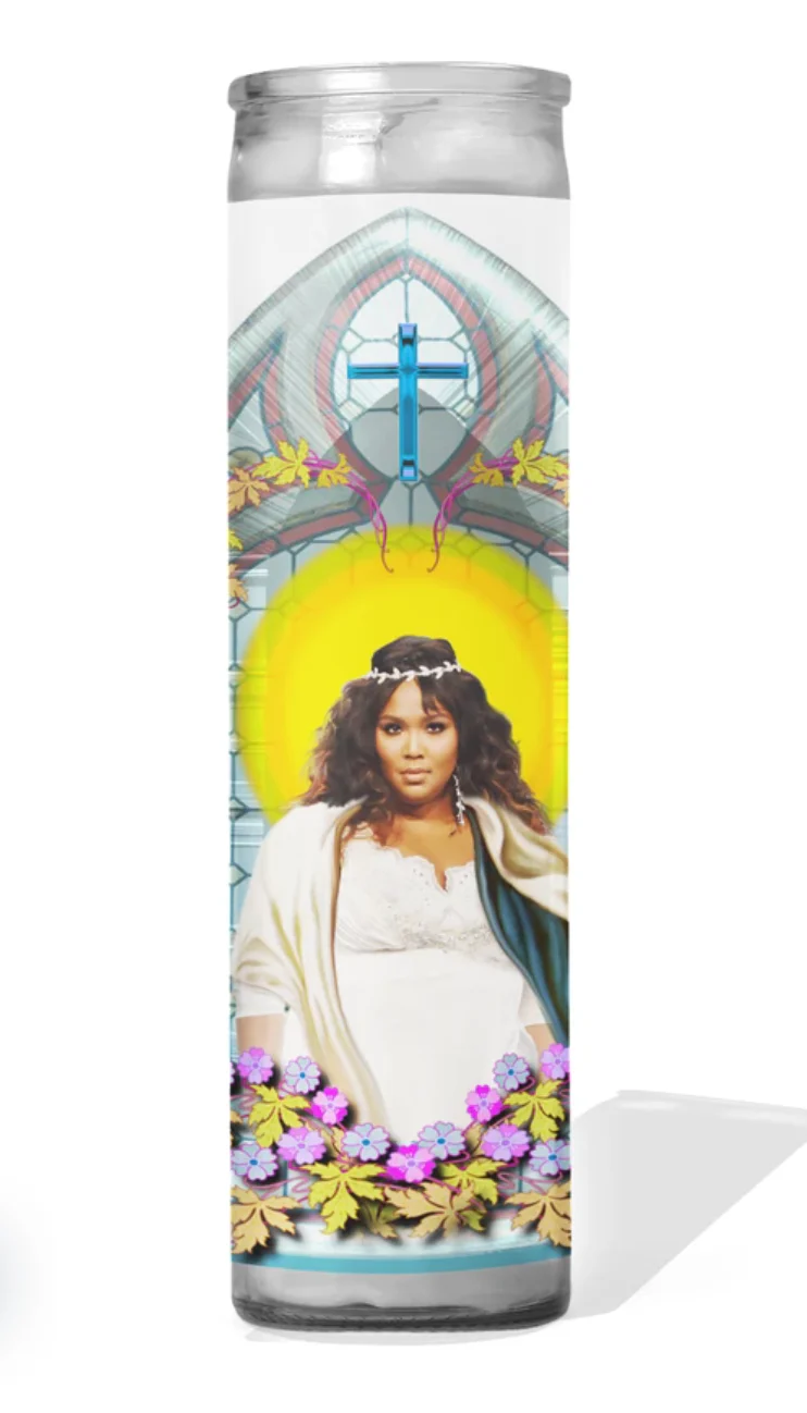 Lizzo Celebrity Prayer Candle - Image 2