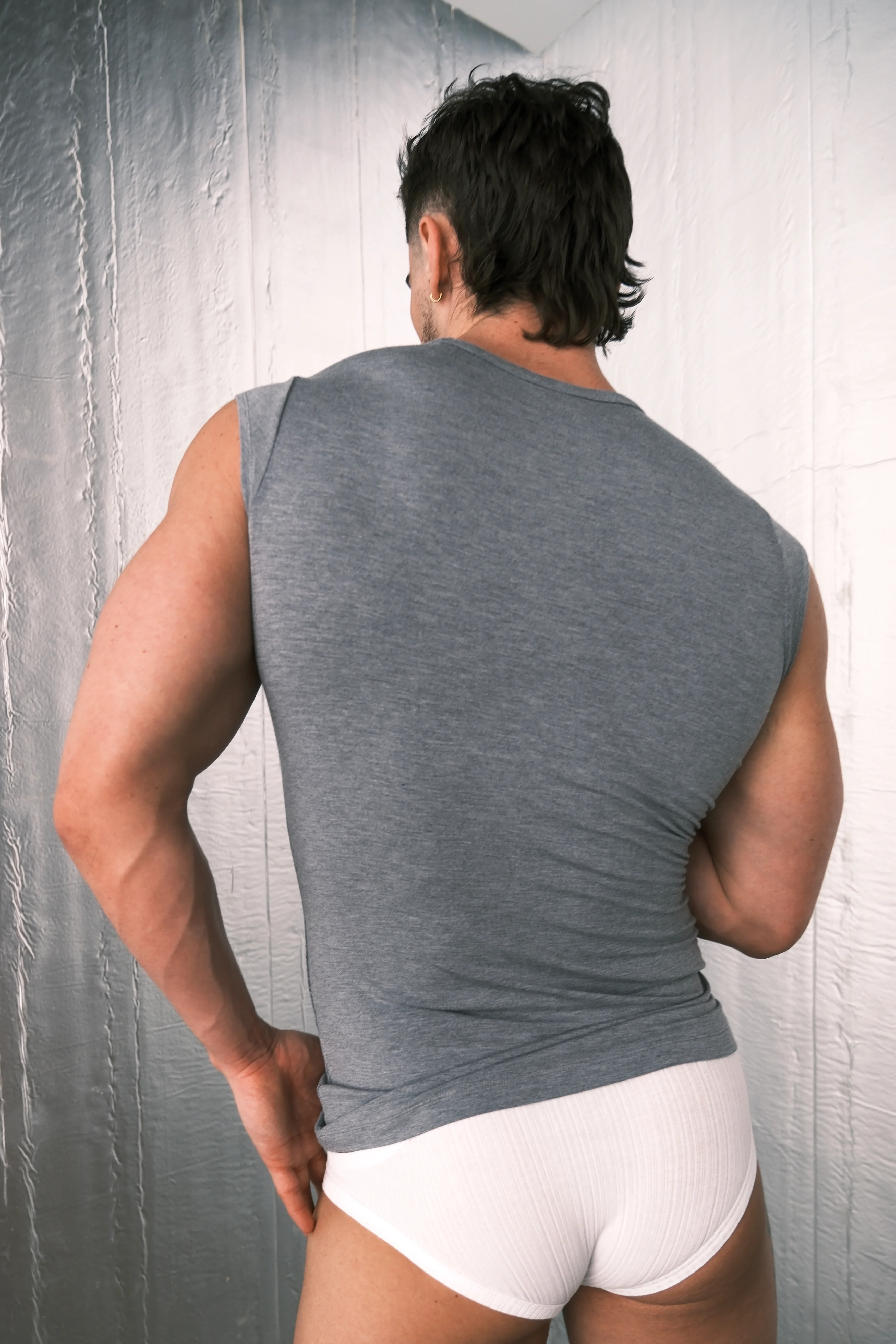 Louis Gabriel Nouchi TANK WITH ASYMMETRICAL OPENING - Image 8
