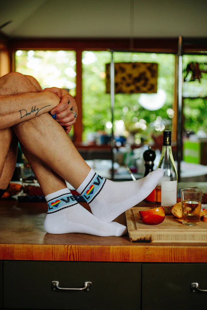 LOVE Half-Gym Sock - Image 3