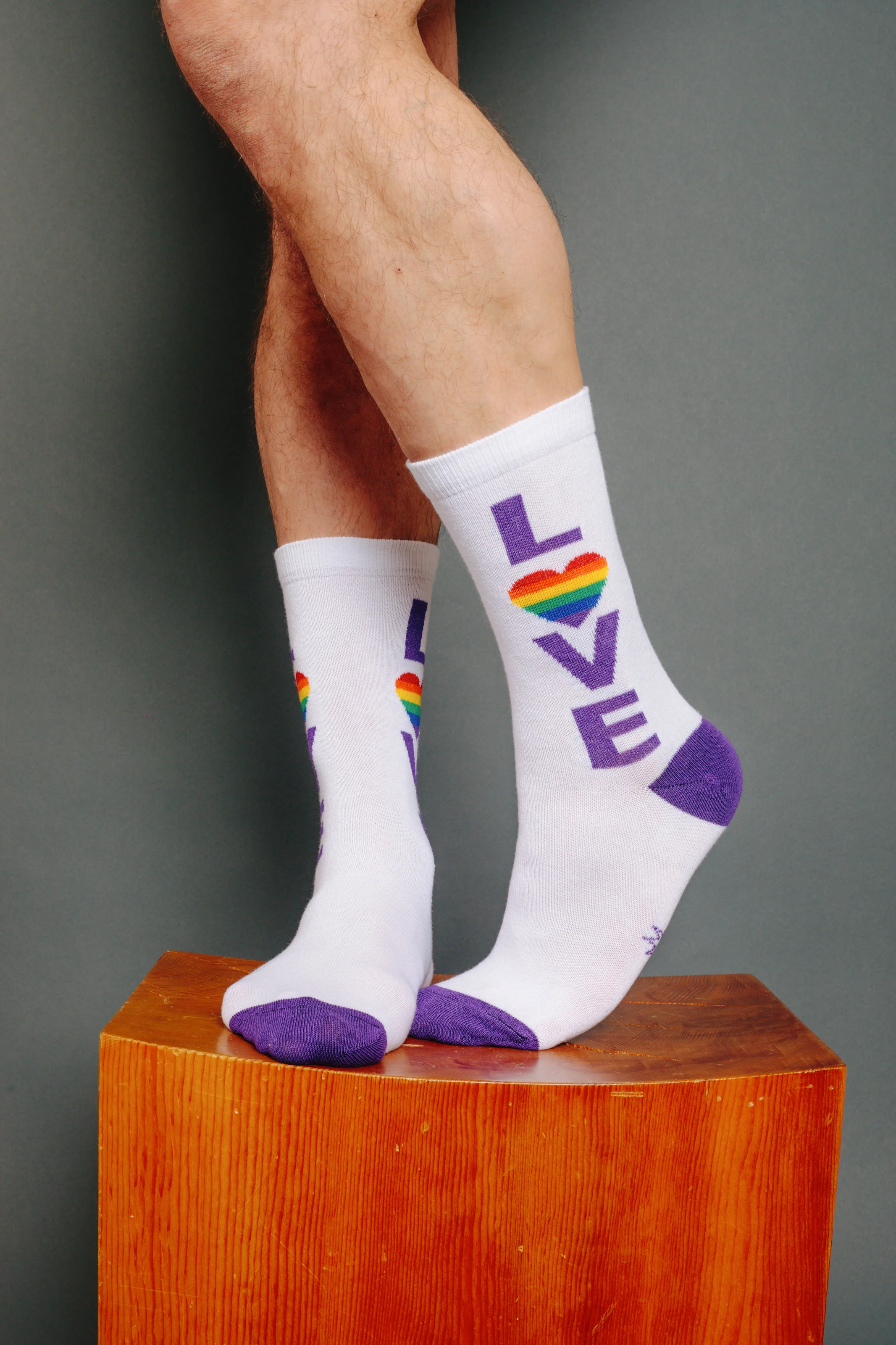 LOVE RAINBOW SOCKS - Image 4