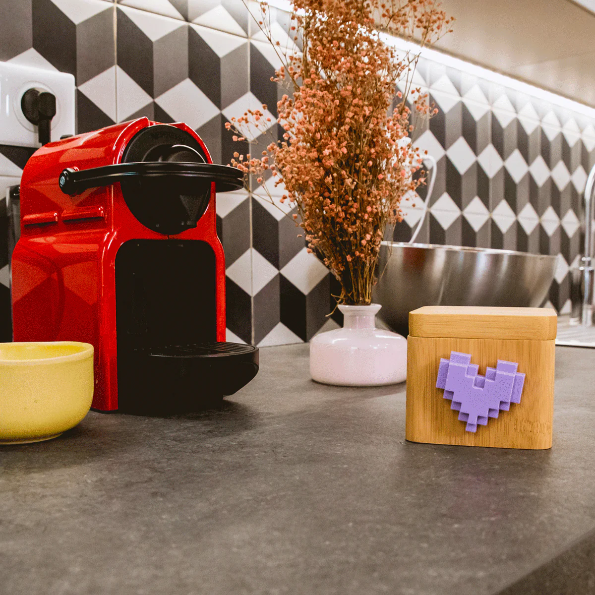 Lovebox Color & Photo - Lilac Pixel Heart - Image 10