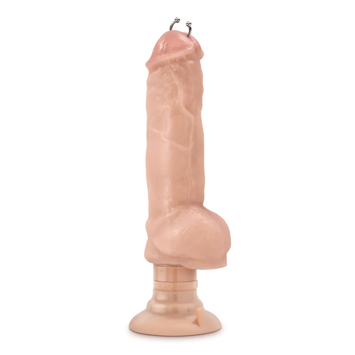 Loverboy Bad Boy Next Door Realistic Beige 11-Inch Long Vibrating Dildo - Image 5