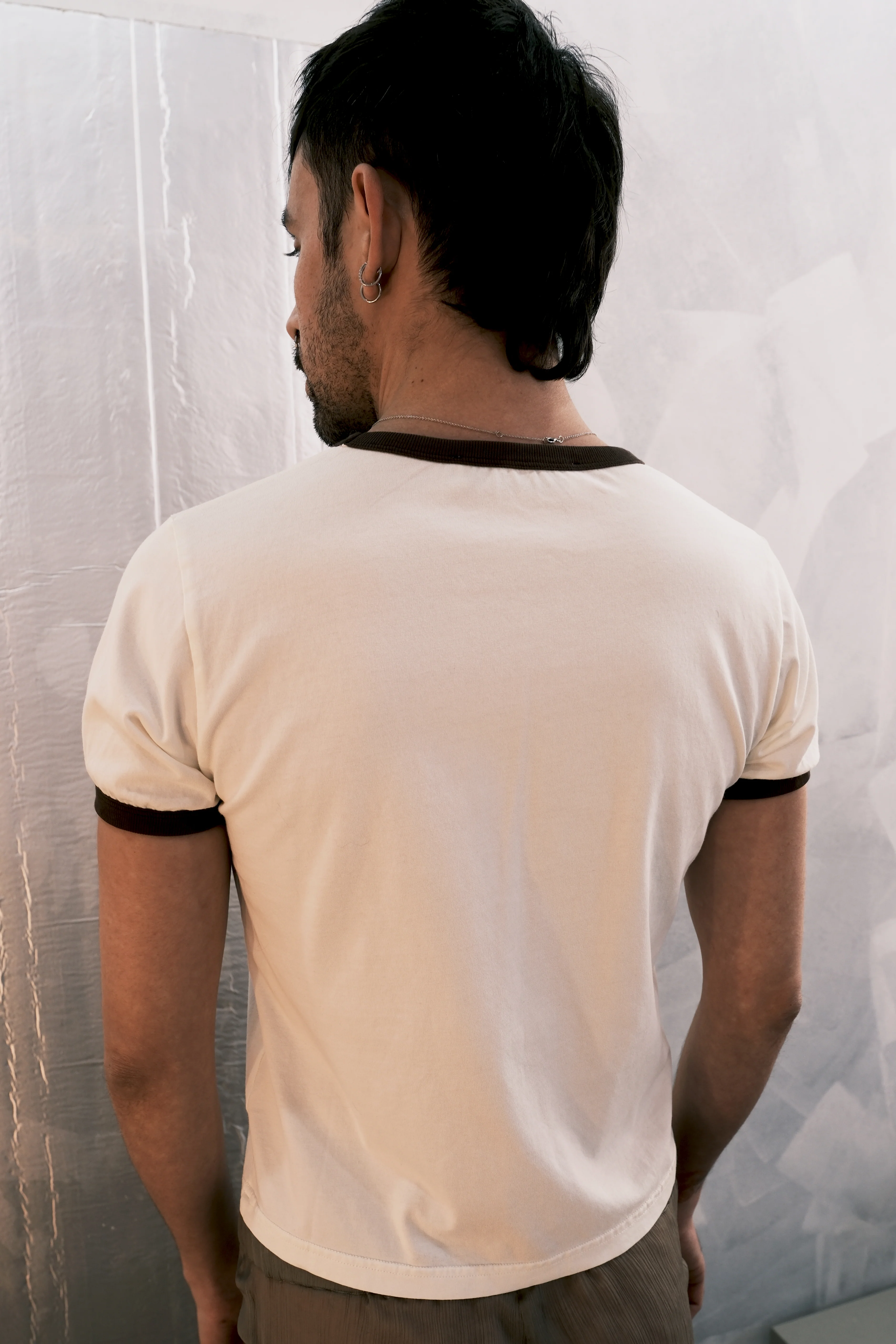 Queer Power T-Shirt in Brown / White by LUDOVIC DE SAINT SERNIN - Image 3