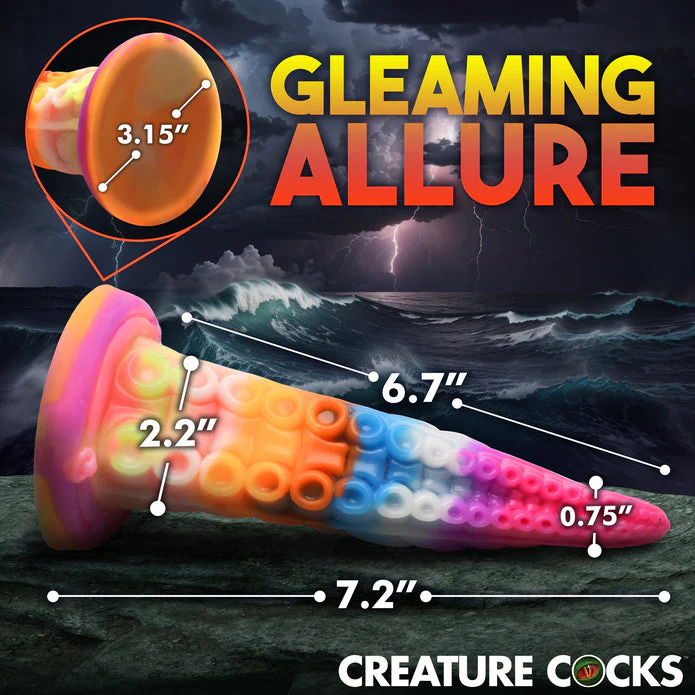 Luminoctopus Glow-in-the-Dark Tentacle Dildo - Image 6