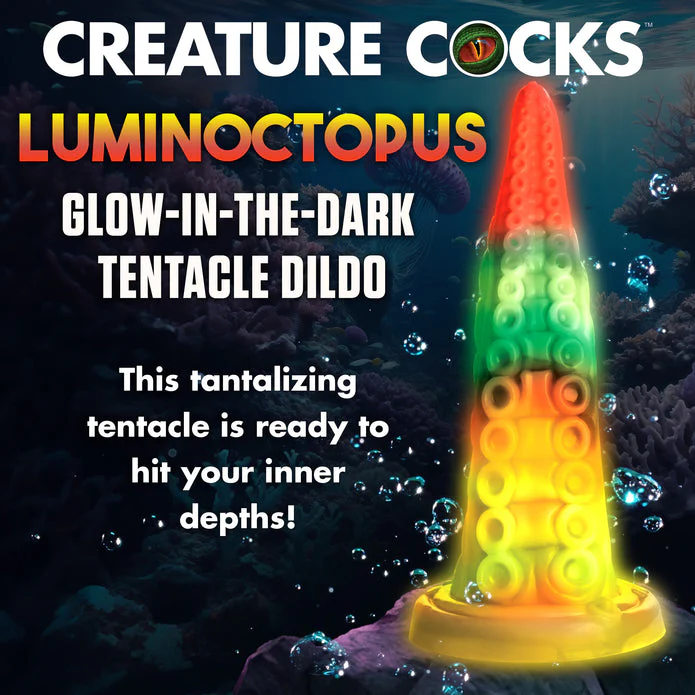 Luminoctopus Glow-in-the-Dark Tentacle Dildo - Image 8