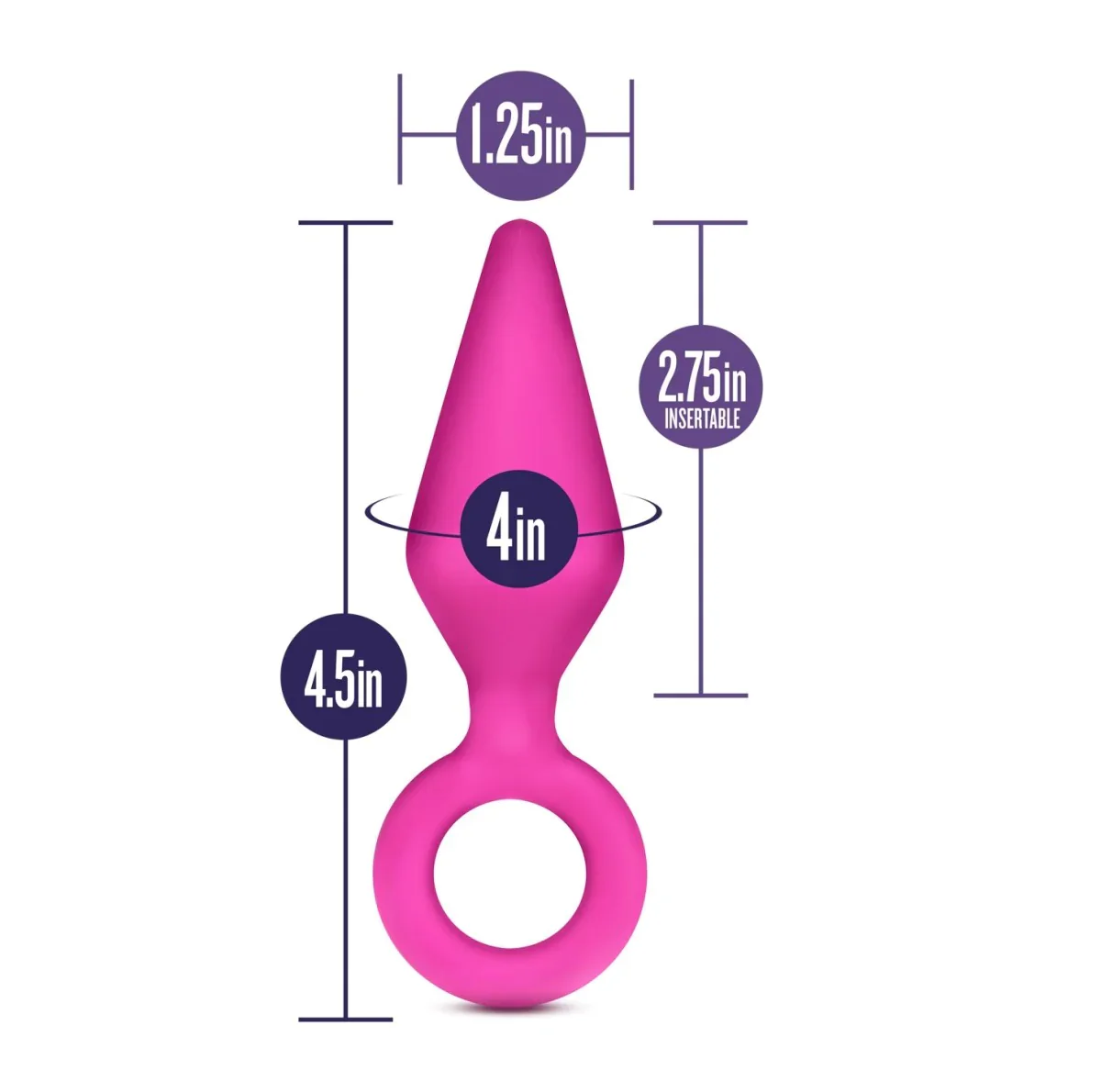 Luxe Candy Rimmer Fushia Anal Plug - Image 5