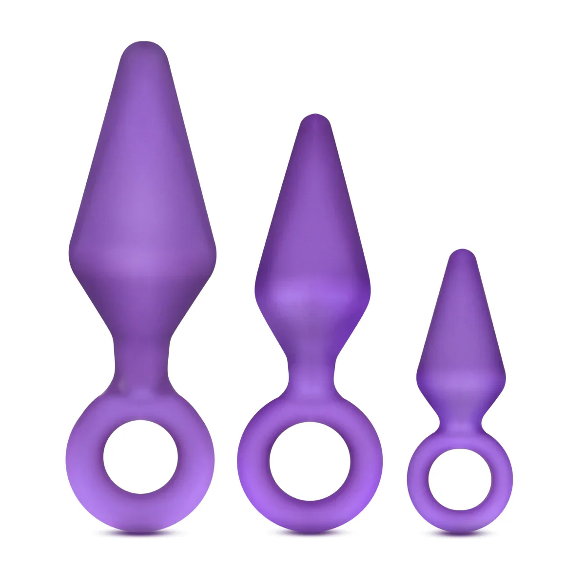 Luxe Candy Rimmer Kit Purple Anal Plug With Handle - Image 2