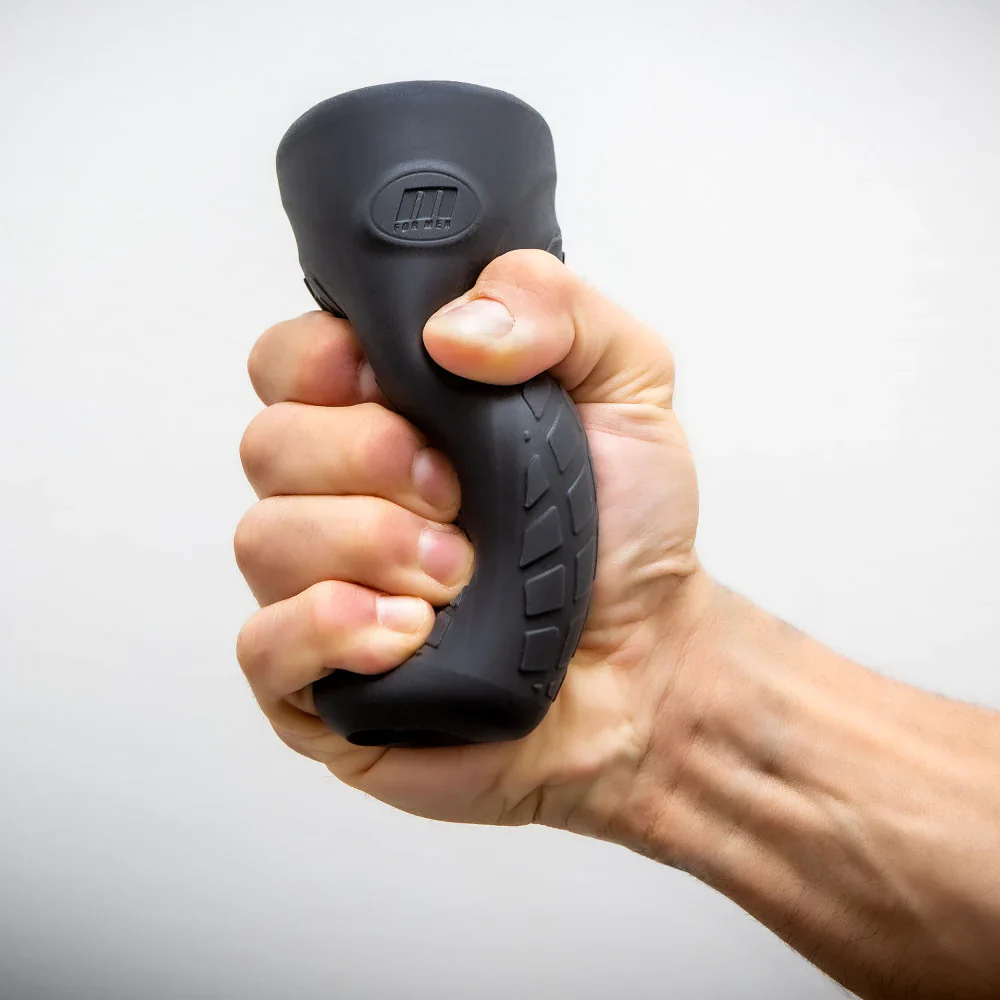 M Elite Platinum Gript Black Masturbator / Stroker - Image 9