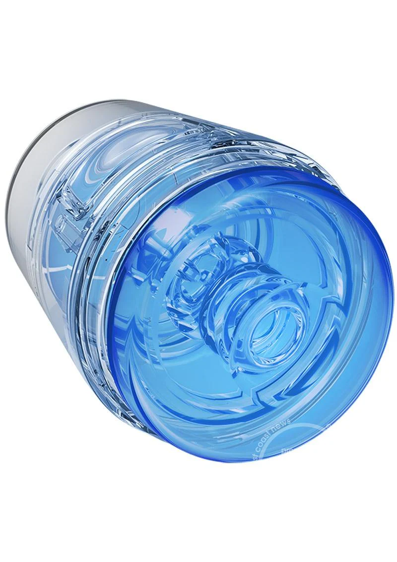 Main Squeeze Pop Off Optix Compact Stroker Crystal Blue - Image 3