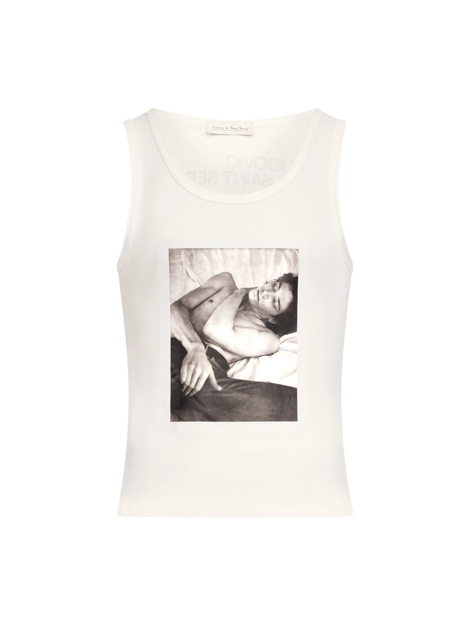 Mapplethorpe Self Portrait Tank Top by LUDOVIC DE SAINT SERNIN - Image 2