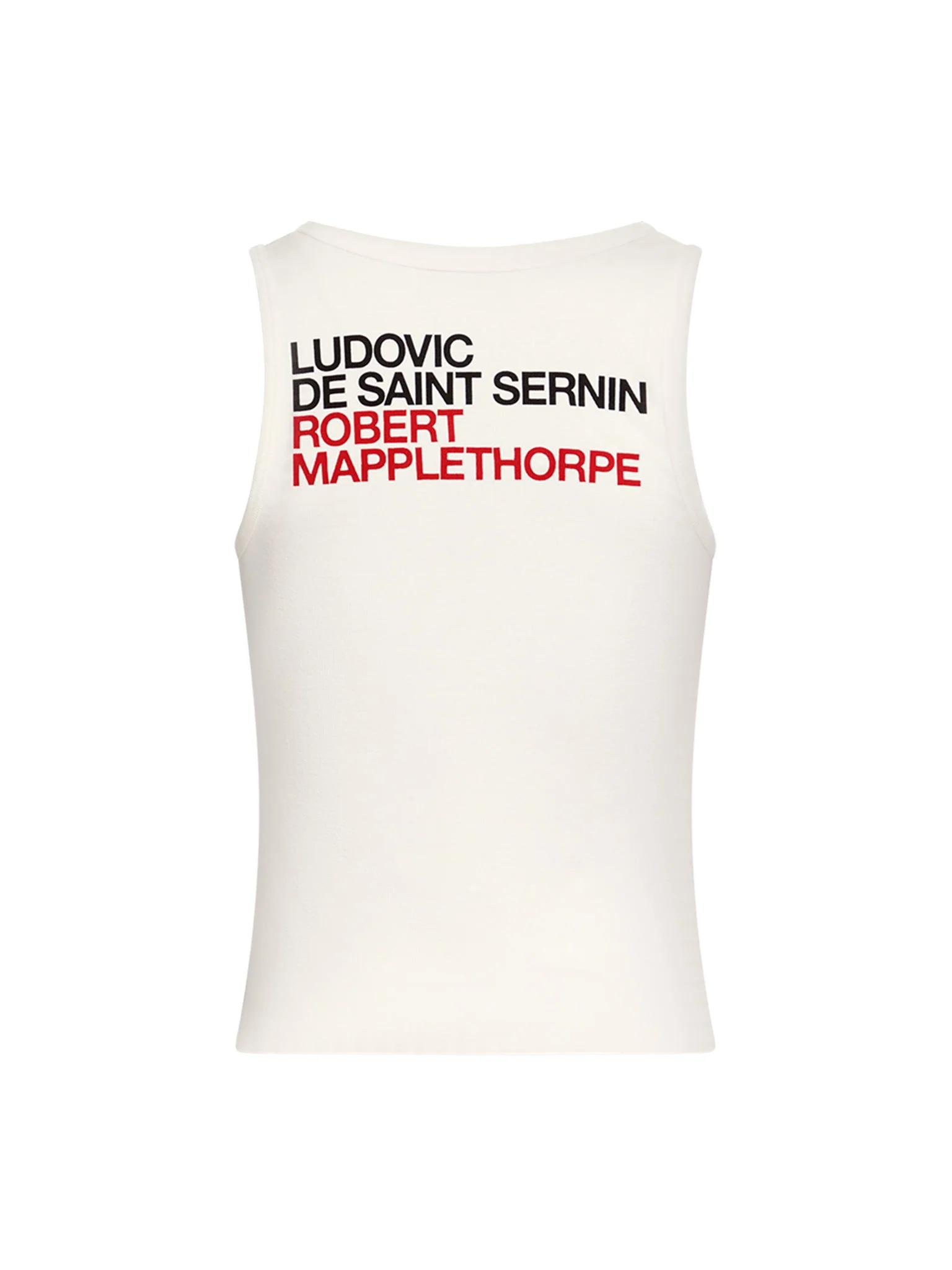 Mapplethorpe Self Portrait Tank Top by LUDOVIC DE SAINT SERNIN - Image 3