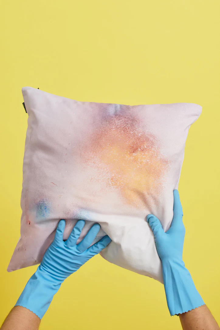 Marilyn Minter BUSH Pillow for Henzel Studio - Image 3