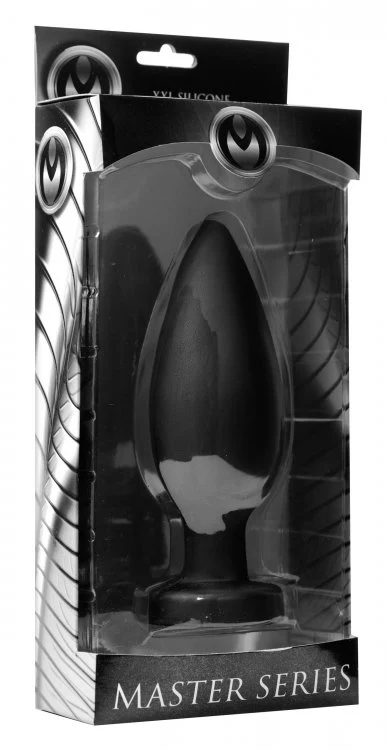 Master Series Colossus XXL Silicone Anal Suction Cup Plug - Image 3