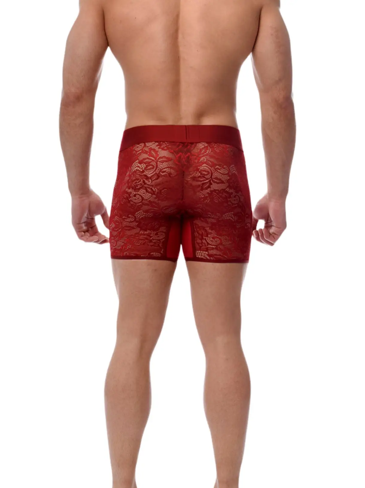 Menagerie Intimates Boxer Brief Red Rose - Image 2