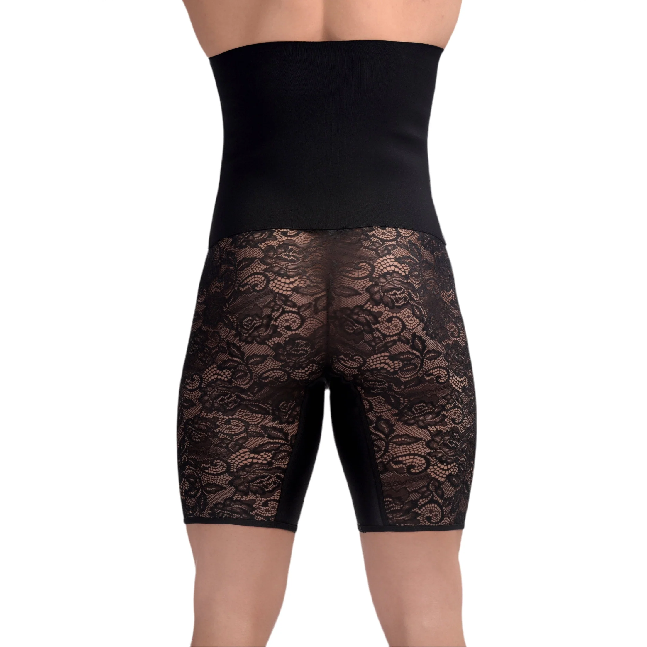 Menagerie Intimates High Waist Control Brief Black Rose - Image 4
