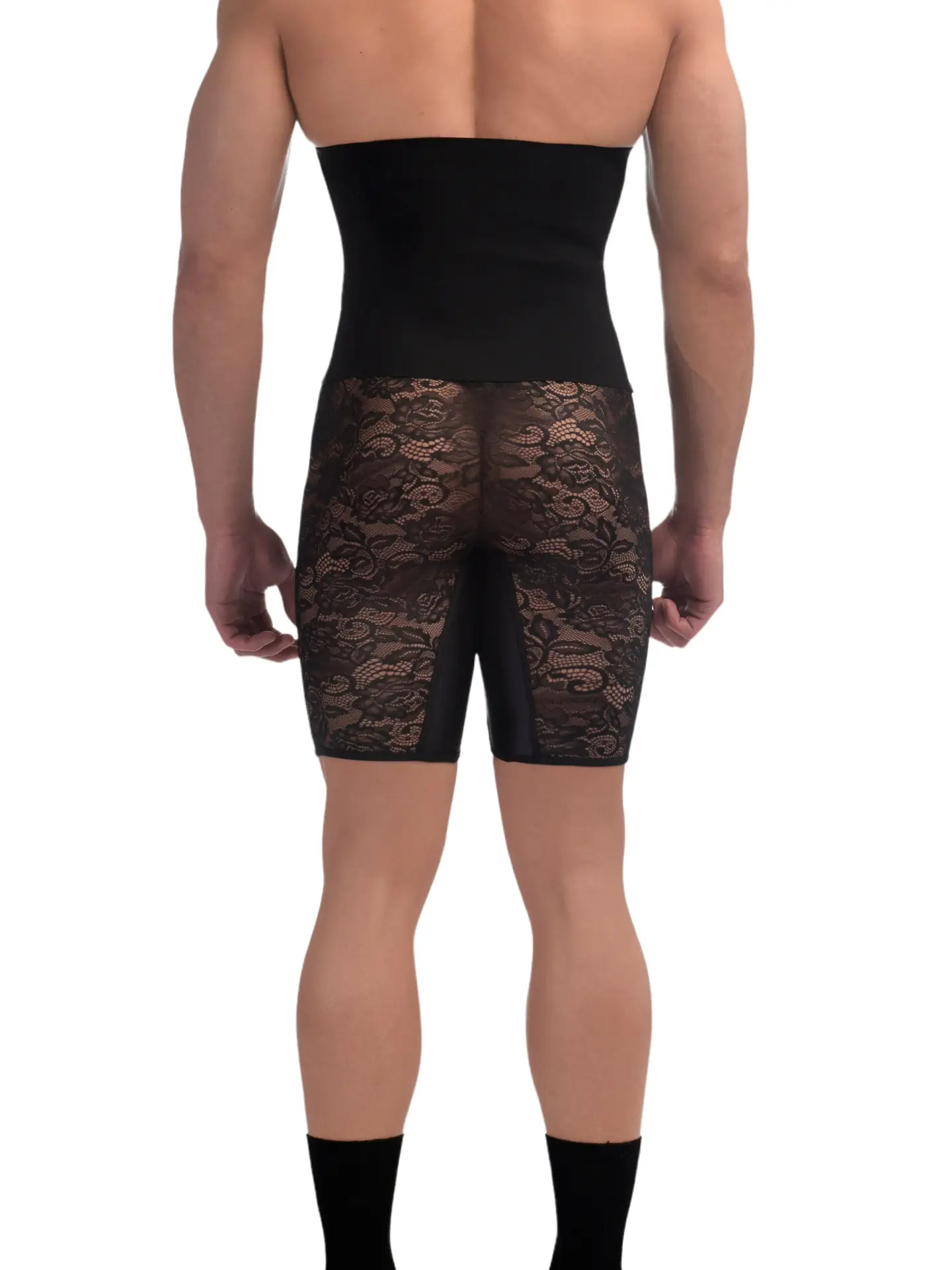 Menagerie Intimates High Waist Control Brief Black Rose - Image 5