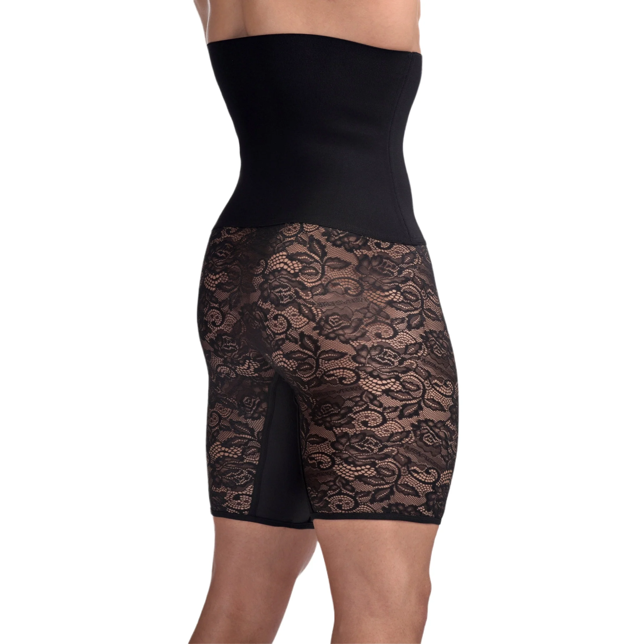 Menagerie Intimates High Waist Control Brief Black Rose - Image 6