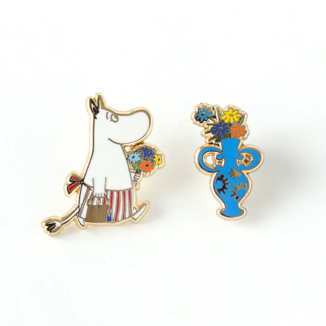 Moominmamma Flowers Pin Set - Image 2