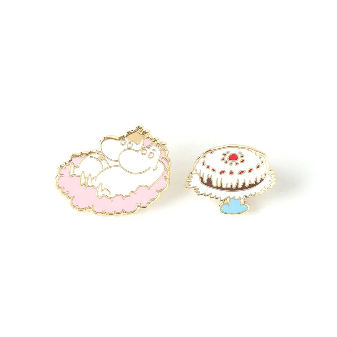 Moomintroll & Snorkmaiden Pin Set - Image 2