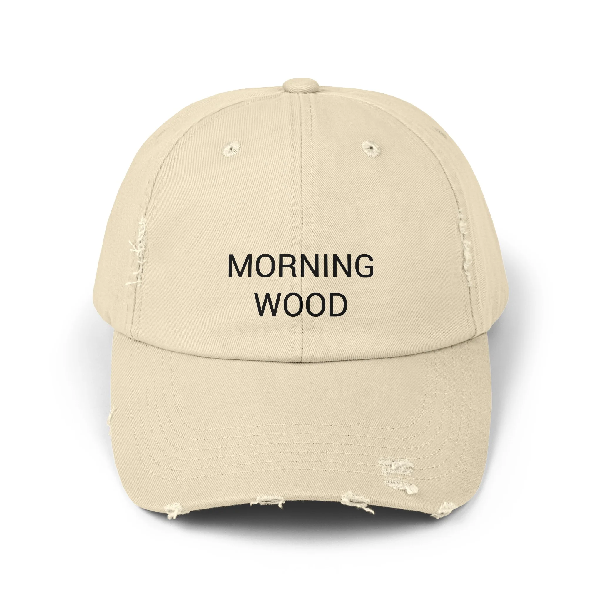 MORNING WOOD Distressed Cap in 6 colors - Image 6