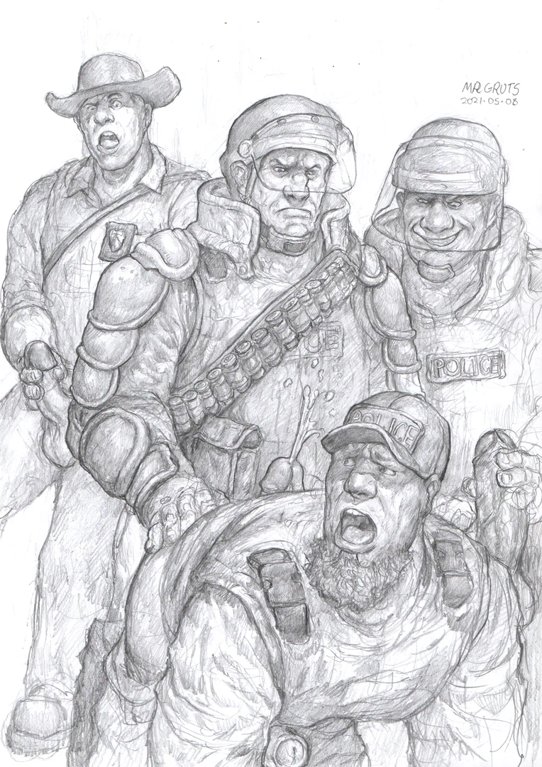 Mr. Gruts, SWAT Team Orgy, 2021