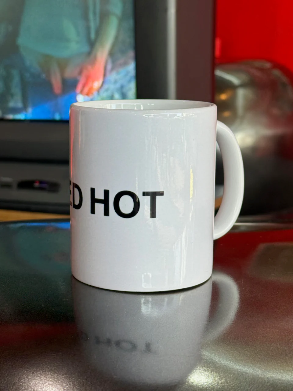 RED Hot logo mug - Image 2