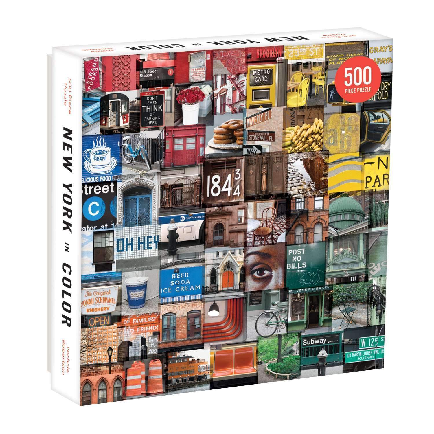 NEW YORK IN COLOR 500 PIECE JIGSAW PUZZLE - Image 3