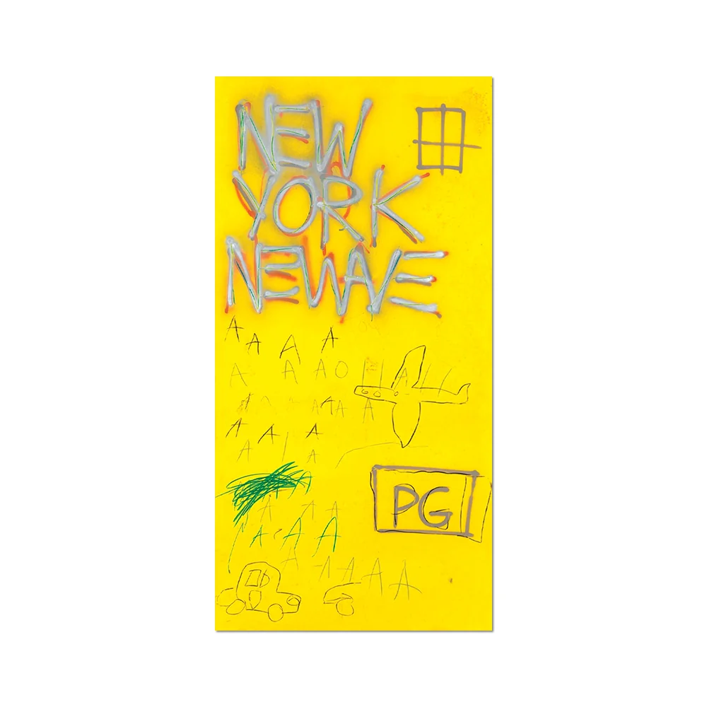 New York/New Wave By Basquiat - Die-Cut Sticker - Image 2