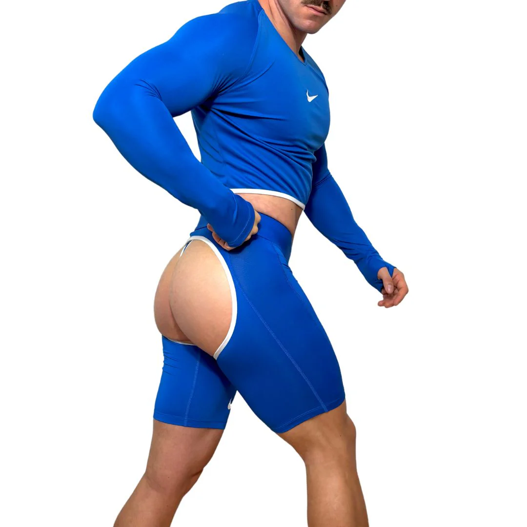 Nike Sport Blue Total Look BY SNEAKERMASK - Image 3