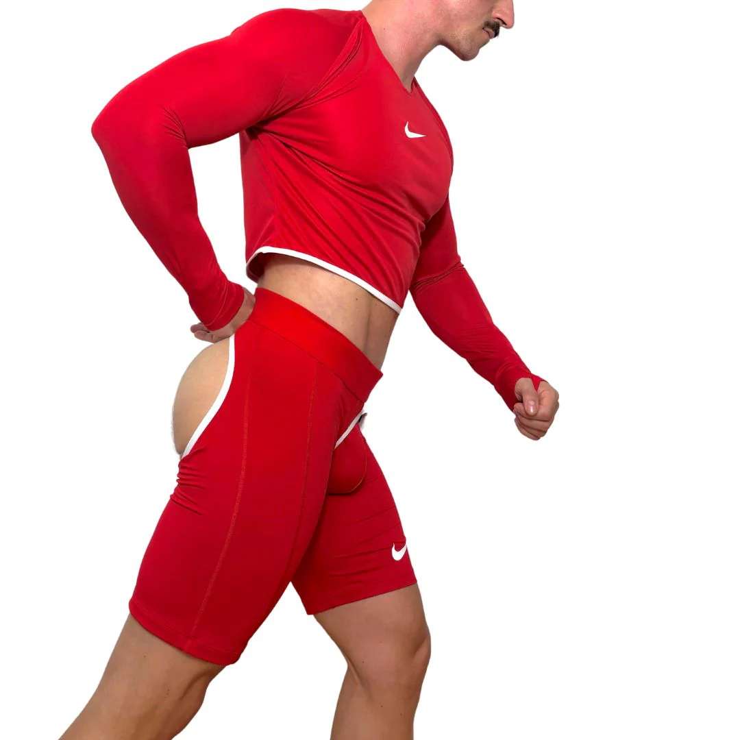 Nike Sport Red Total Look BY SNEAKERMASK - Image 3