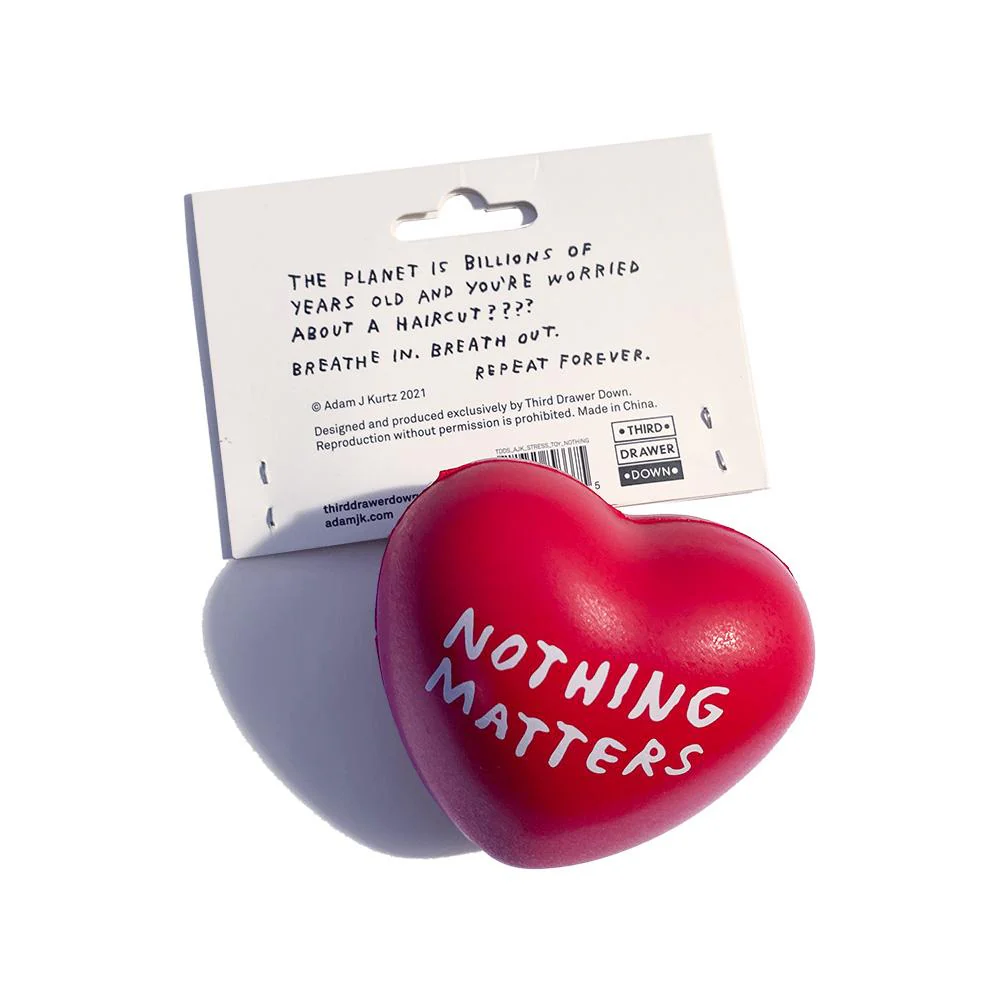 Nothing Matters Stress Toy by Adam JK x Third Drawer Down - Image 2