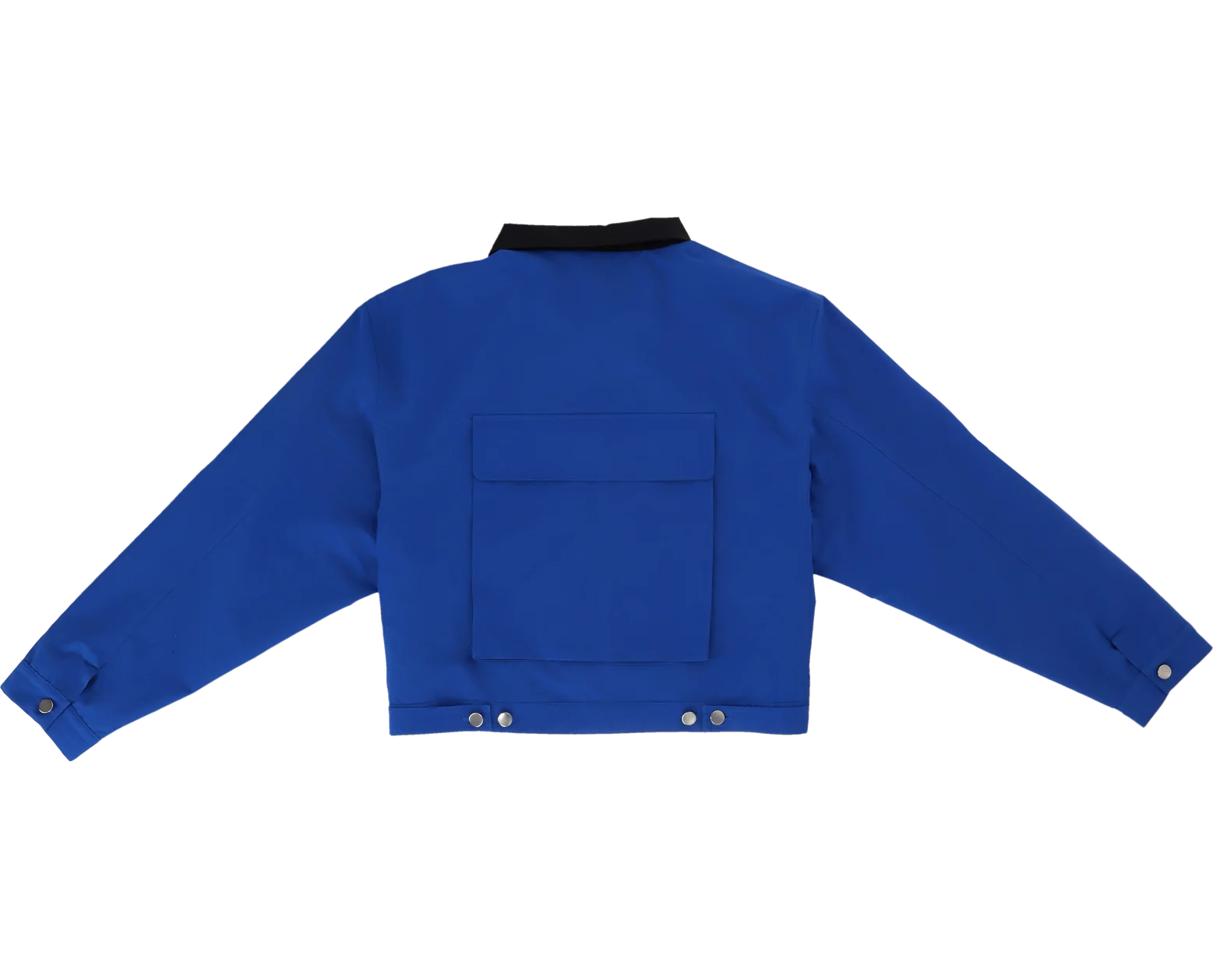 NUDD LABS CROP POCKET JACKET BLUE - Image 3