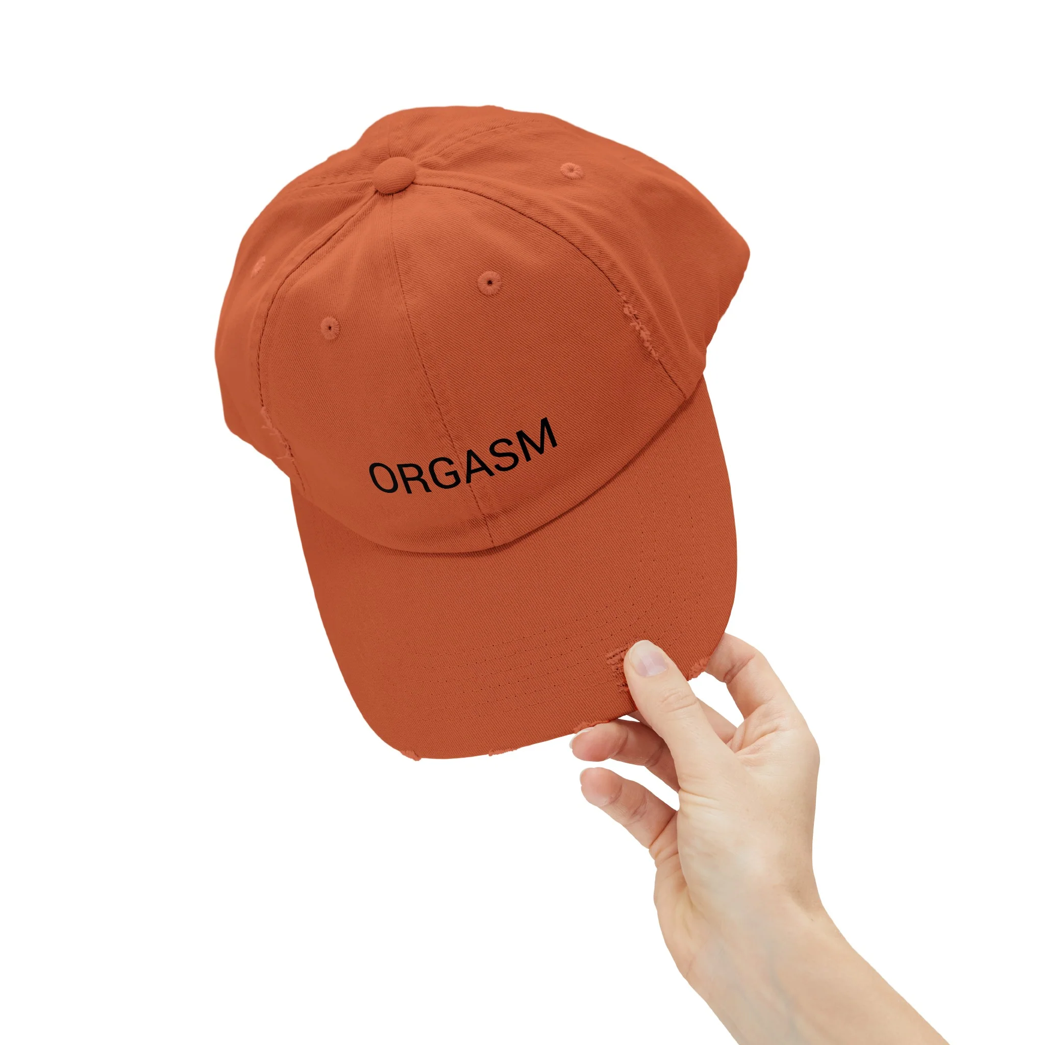 ORGASM Distressed Cap in 6 colors - Image 17