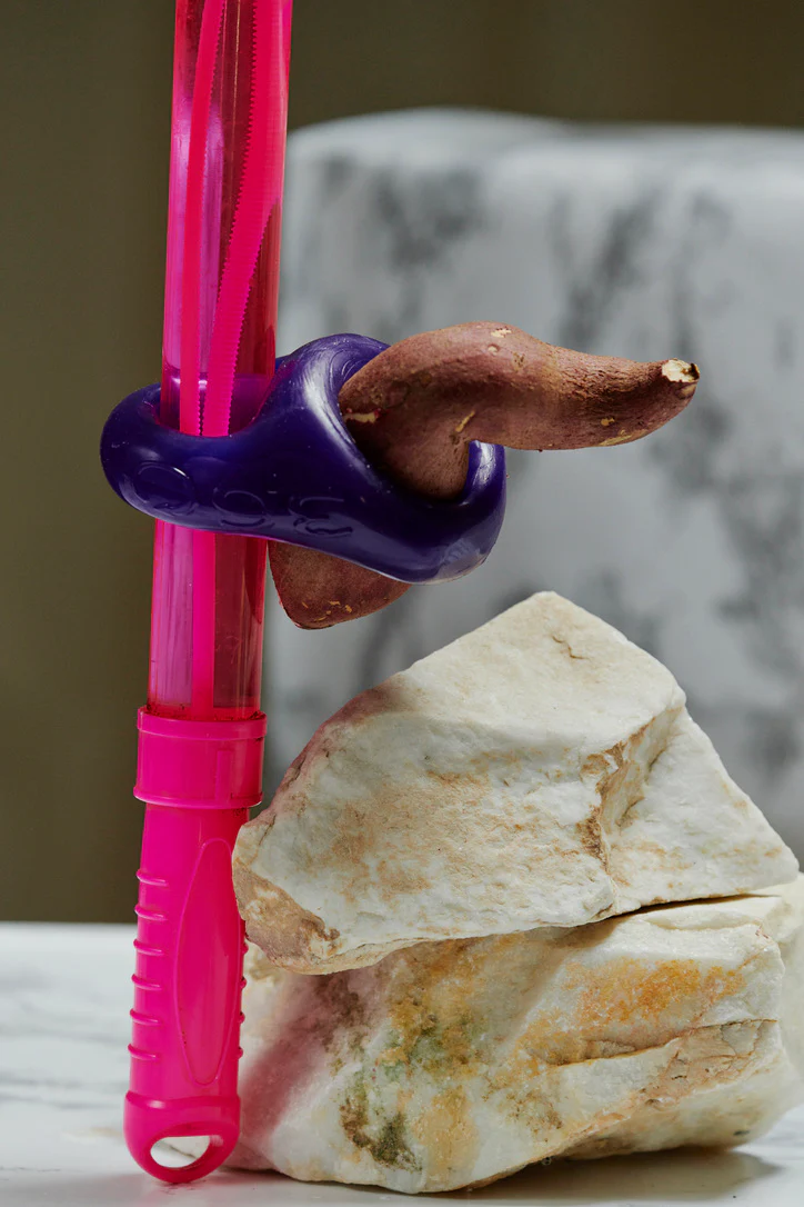 Oxballs 360 2-Way Cockring And Ballsling Purple - Image 2