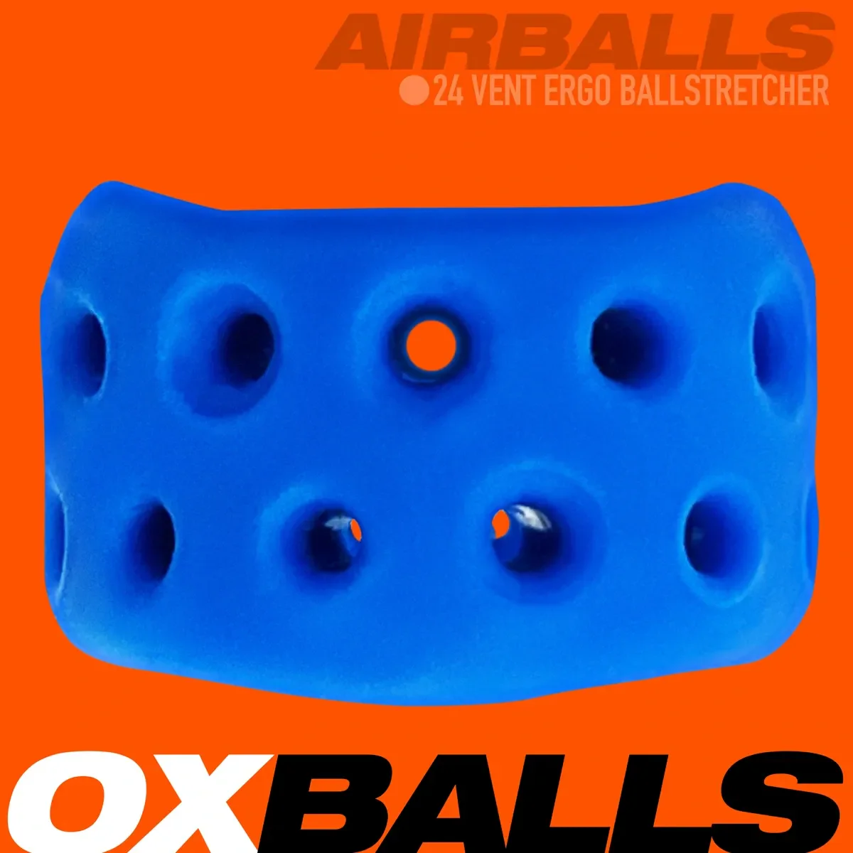 Oxballs Airballs Air-Lite Silicone Ballstretcher - Police - Image 2