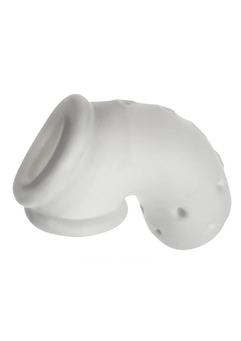 Oxballs Airlock Air-Lite Vented Silicone Chastity - White Ice - Image 5