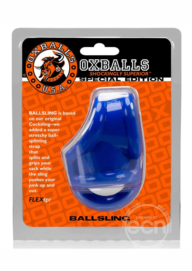 Oxballs Ball Sling with Ball Splitter Strap - Blue - Image 3