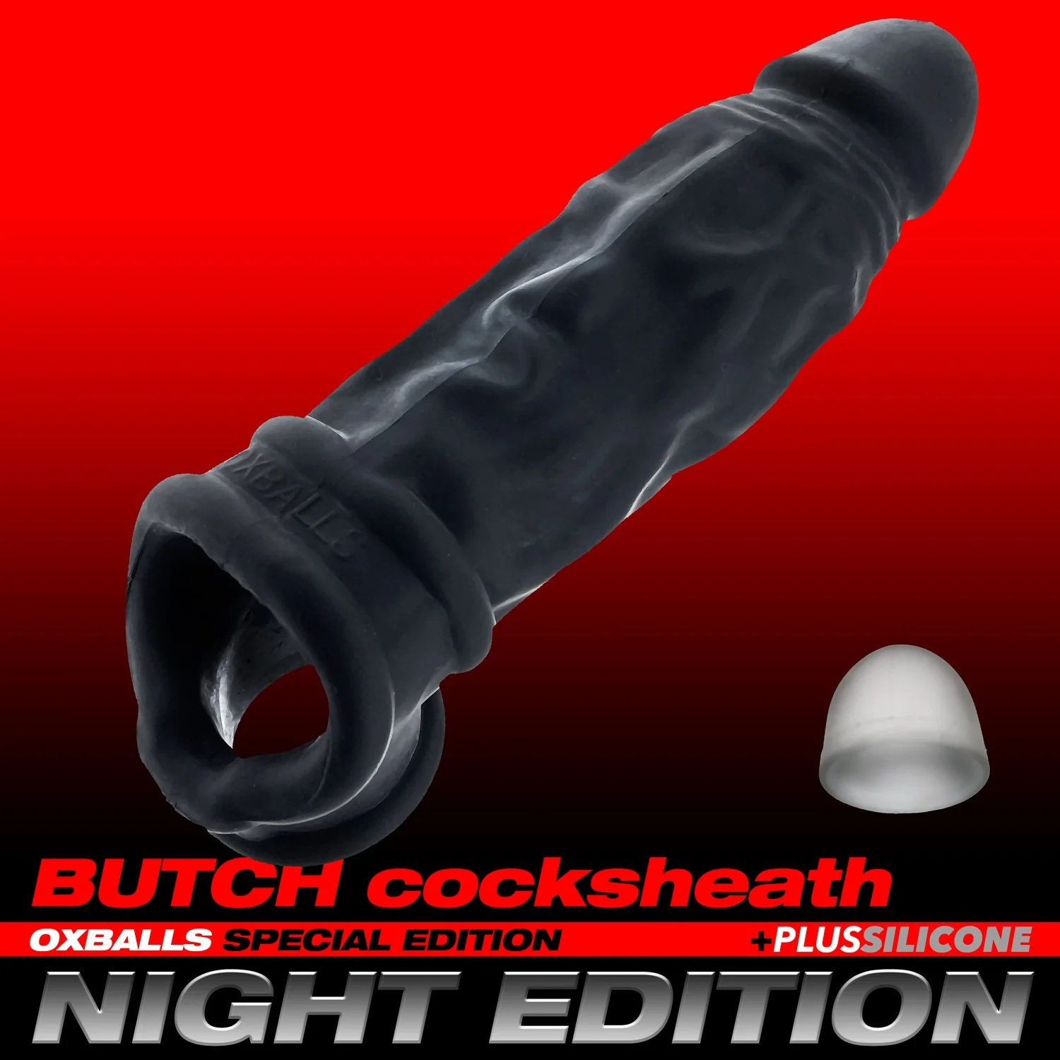 Oxballs Butch Cocksheath With Adjustable Fit Penis Sleeve - Night Edition - Image 17