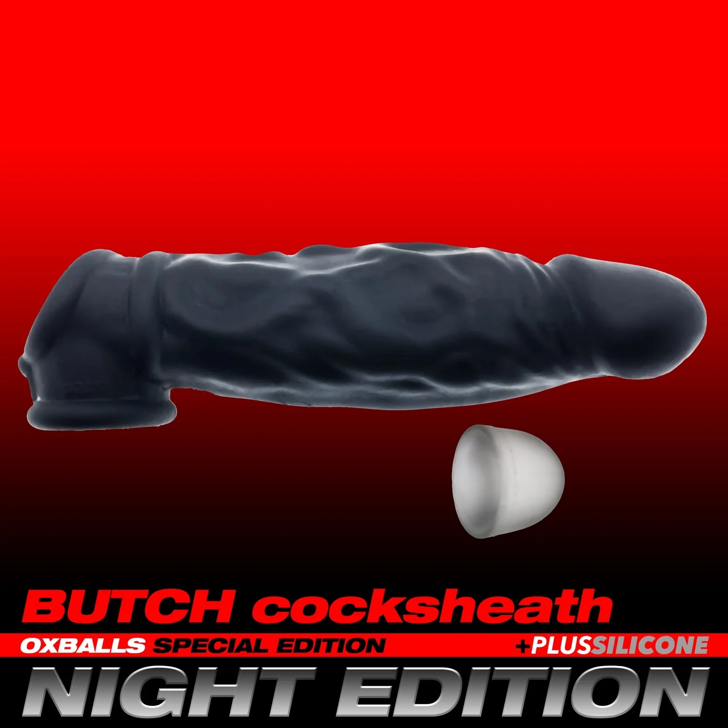 Oxballs Butch Cocksheath With Adjustable Fit Penis Sleeve - Night Edition - Image 18