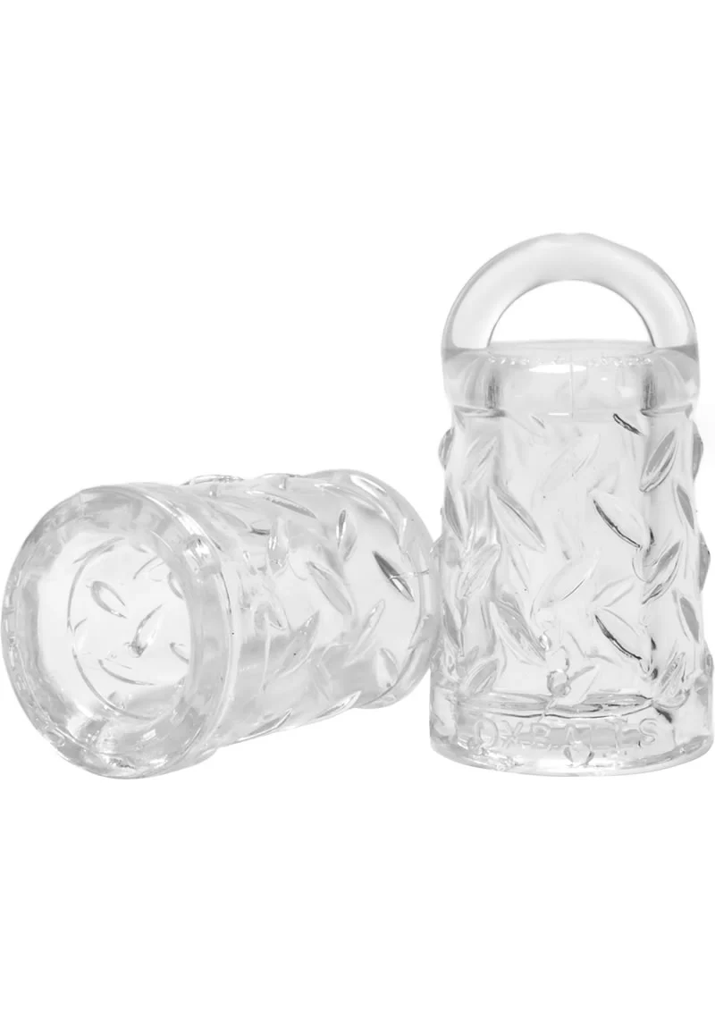 Oxballs Gripper Silicone Nipple Sucker Clear 2 Each Per Pack - Image 2