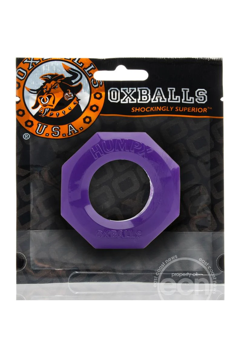 Oxballs Humpx Cockring Silicone Purple - Image 3
