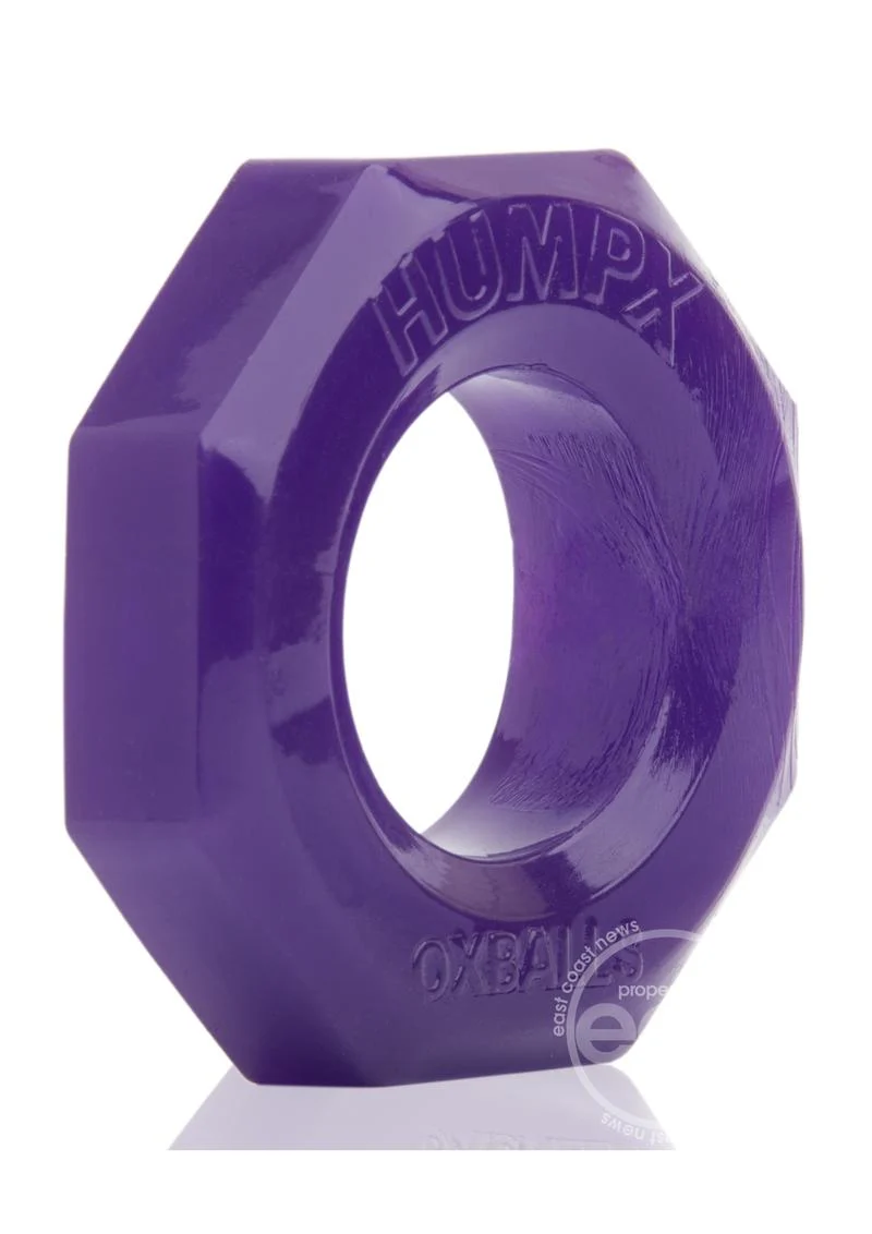 Oxballs Humpx Cockring Silicone Purple - Image 4